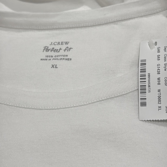 J.Crew Slim Perfect T-shirt NWT SZ XL - Picture 5 of 5